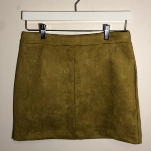 Mustard Seed Paux-Suede skirt.